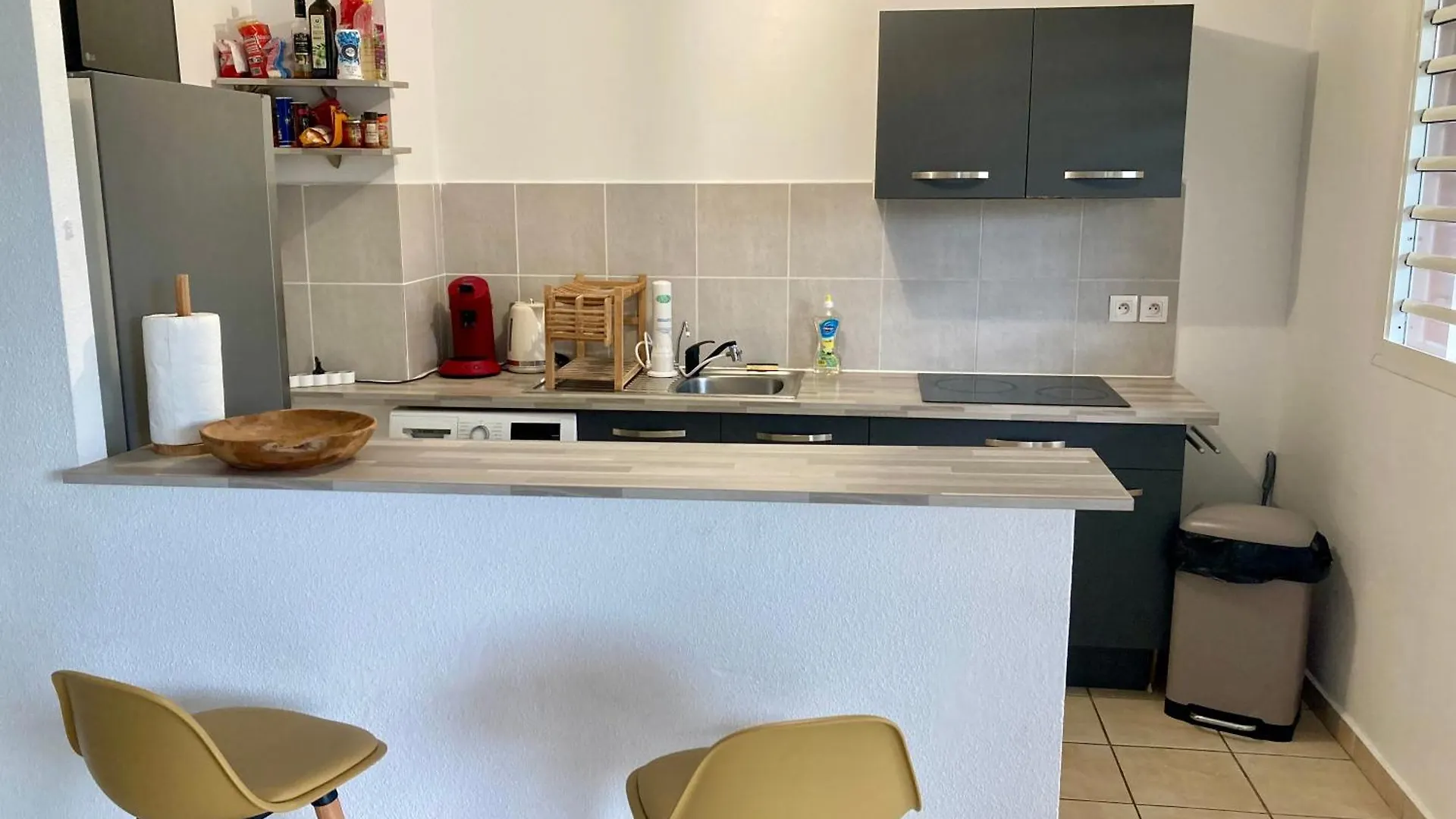 Logement Charme Vanille - Gosier - 2 Chambres - Piscine - Wifi - Parking Le Gosier  Apartment