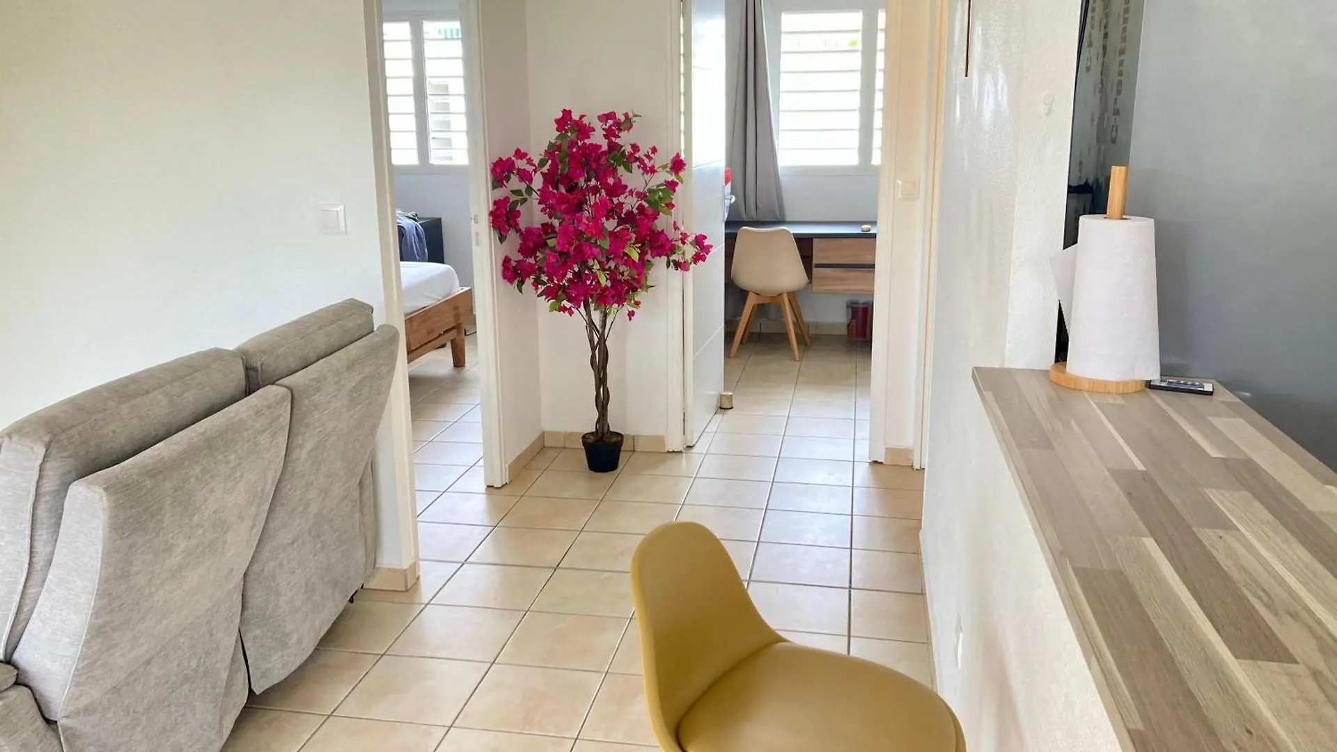 Appartement Logement Charme Vanille - Gosier - 2 Chambres - Piscine - Wifi - Parking Le Gosier