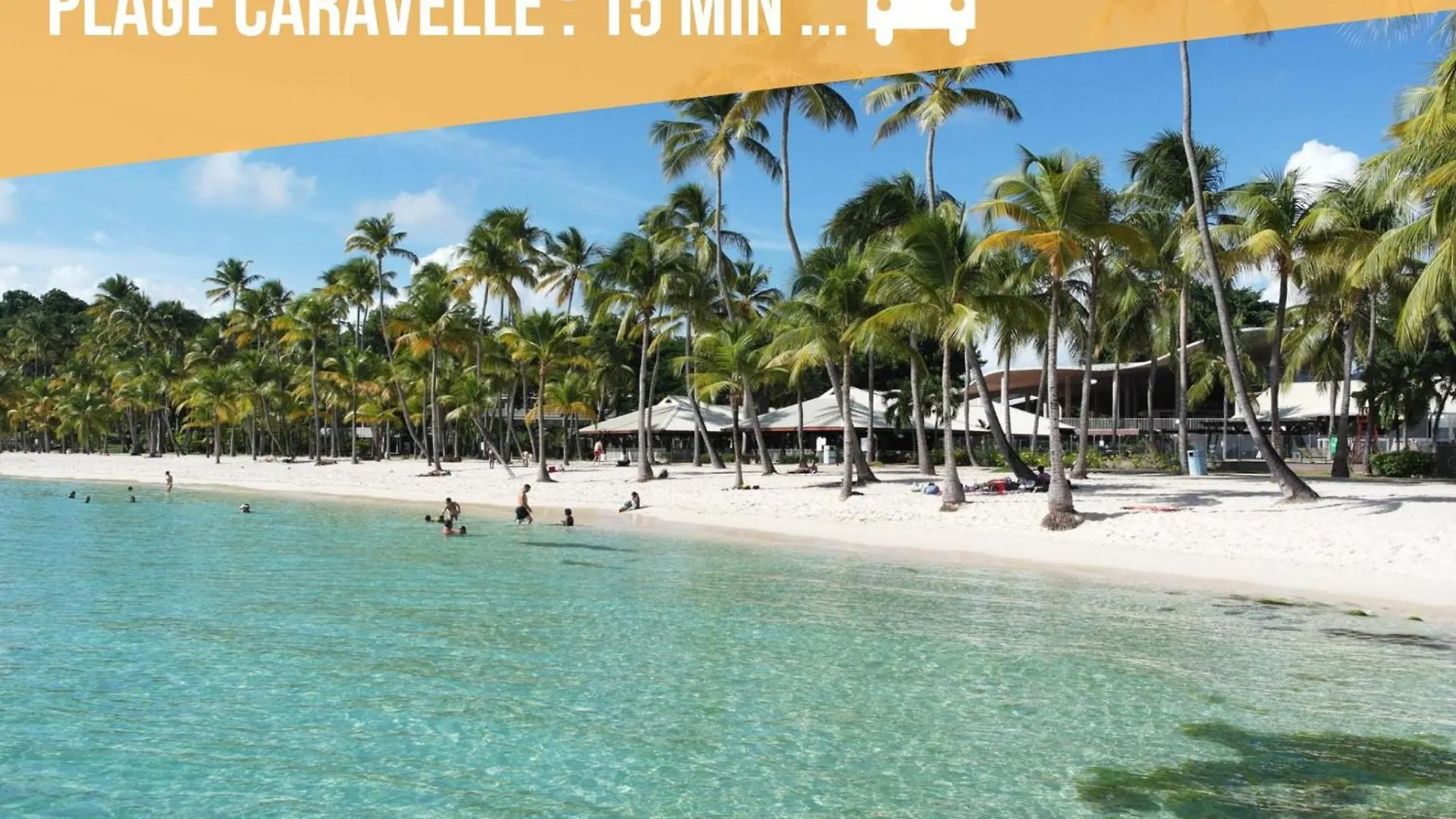 Apartmán Logement Charme Vanille - Gosier - 2 Chambres - Piscine - Wifi - Parking Le Gosier  Guadeloupe